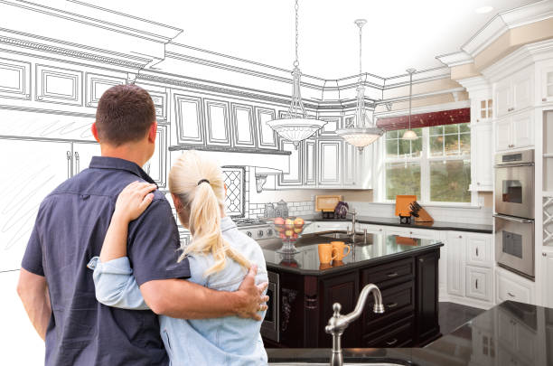 Professional Kitchen Island Installation technician working in Lebanon, PA